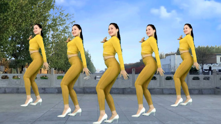 青青世界广场舞 每天坚持三分钟瘦腰燃脂健身操 原则DJ 让你手不停