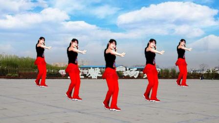 益馨广场舞  歌在飞 优美健身舞32步