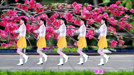 优美春天的广场舞 情花朵朵开 动感32步附教学 轻松学会
