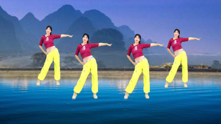 阿采原创广场舞 专门瘦肚子健身操 增加免疫力 快带全家动起来