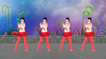 益馨广场舞 舞 等爱的玫瑰 节奏欢快舞也美 简单32步轻松会
