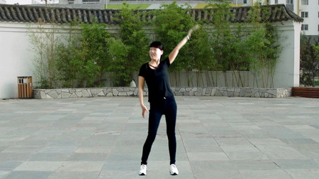 阿真广场舞 动感活力健身操 一起嗨 瘦腰瘦身健身舞 简单好看