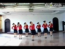 紫蝶踏歌广场舞教学（健康舞系列）红月亮