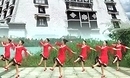 江西鄱阳春英广场舞《我来到西藏》正面演示舞蹈视频