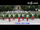 动动广场舞《草原绿了》健身舞视频