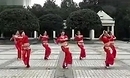 周思萍广场舞 印度风情  印度舞曲 团体广场健身舞