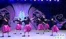 杨艺创意广场舞《高原蓝》舞蹈背面演示