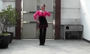 双子广场舞《自由自在》学跳西湖莉莉舞蹈