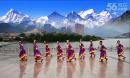 融侨李姐广场舞 《爱在达古冰山》 团队演示 编舞：廖弟