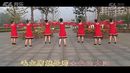 沭河之光广场舞《北京的金山上》正面演示 广场舞教学