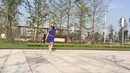 青竹zwf广场舞《蓝月山谷》编舞：廖弟，习舞：青竹zwf