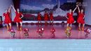永定陈东花子广场舞《爱的世界只有你》8人变队形