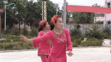 中国庆阳王华广场舞《火辣辣的爱》