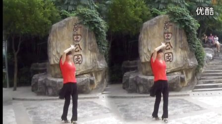 观澜新田公园广场舞《心里藏着你》珍珍演示