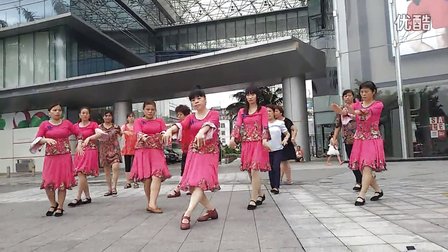 长发阿莲广场舞《敖包再相会》