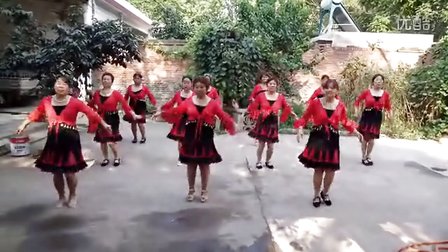 叶县开心舞队广场舞《柔柔的眼波柔柔的你》张疙瘩村