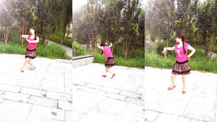 李老师广场舞 大辫子