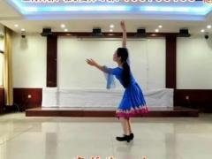 银盘广场舞《阿妈的眼神》附教学版 李姐、阑珊逐影制作