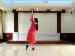 馨梅广场舞《梦中的雪莲花》附教学版  制作 幸运