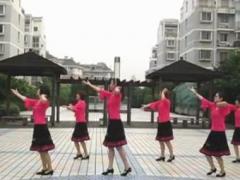 盛泽雨夜广场舞 《一颗红豆》 含中三背面分解