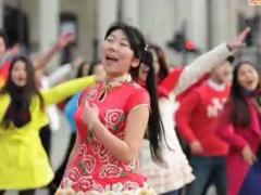 王广成广场舞 《最炫民族风》 美国时代广场
