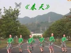紫蝶踏歌广场舞 春天 含背面演示分解