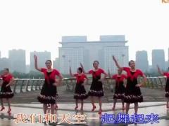 金灿灿广场舞 今夜舞起来 含队形变化