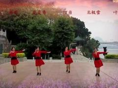 广西柳州彩虹健身队广场舞 《心里藏着你》 编舞 春英
