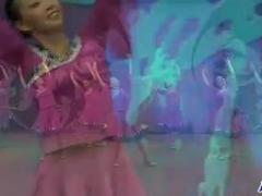 紫蝶踏歌广场舞 藏族姑娘