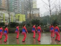 重庆葉子广场舞 《火辣辣的情》 含背面