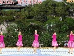 苏州盛泽雨夜广场舞 《亲密接触》  32步 排舞附分解
