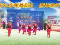 春晖广场舞 红红的中国 团队演示