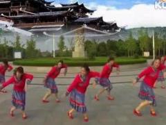 阜宁舞梦缘广场舞 《幸福西藏》 编舞春英、团队版