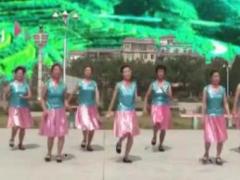 万年青广场舞《茶山情歌》健身舞 抠像版