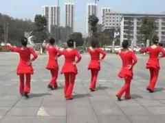 沅陵燕子广场舞 《山里红》 含背面动作