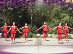 西安悠然广场舞 《张灯结彩》 秧歌手绢舞变队形 含背面动作分解教学