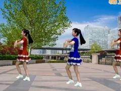 游城广场舞《摇太阳》DJ32步 含背面分解教学